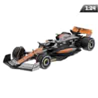Model 1:24, MSZ, McLaren MCL60 (2023 Australian Grand Prix) without drivers Helmet (#4), srebrny