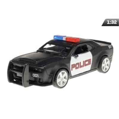 Dodge Challenger Police, czarny CRASHCAR (A02400PCZ)