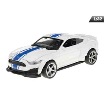 Modell Dodge Challenger CRASH CAR, weiß (A02400B)