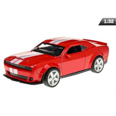 Modell Dodge Challenger CRASH CAR, rot (A02400C)