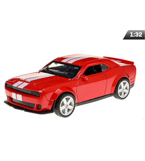 Modell Dodge Challenger CRASH CAR, rot (A02400C)