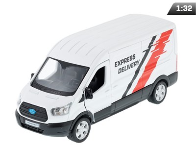 Model 1:43, RMZ Ford Transit Van 2018, biały