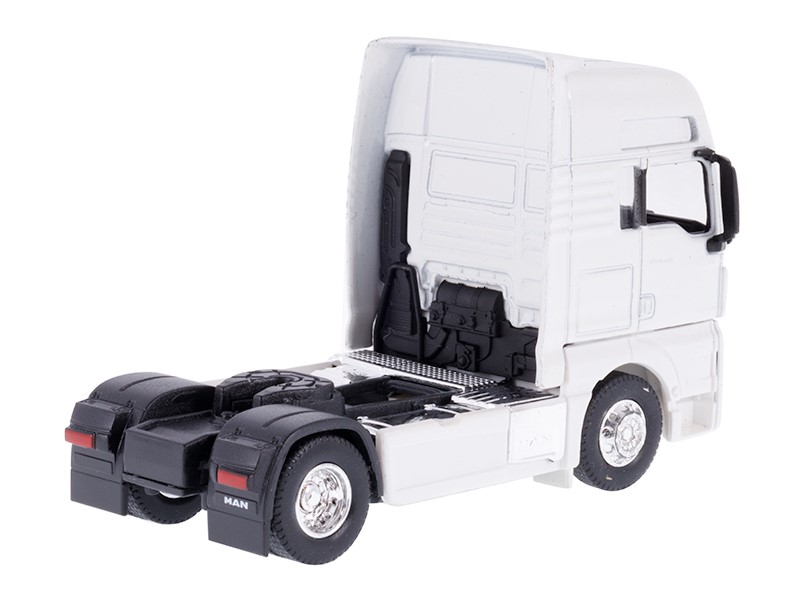 Model 1:64, MAN TGX XXL, tractor, white - carmotion.pl platform