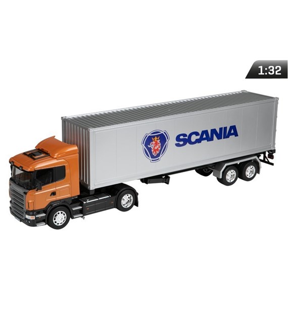 Modèle 1:32, SCANIA R470, orange argenté