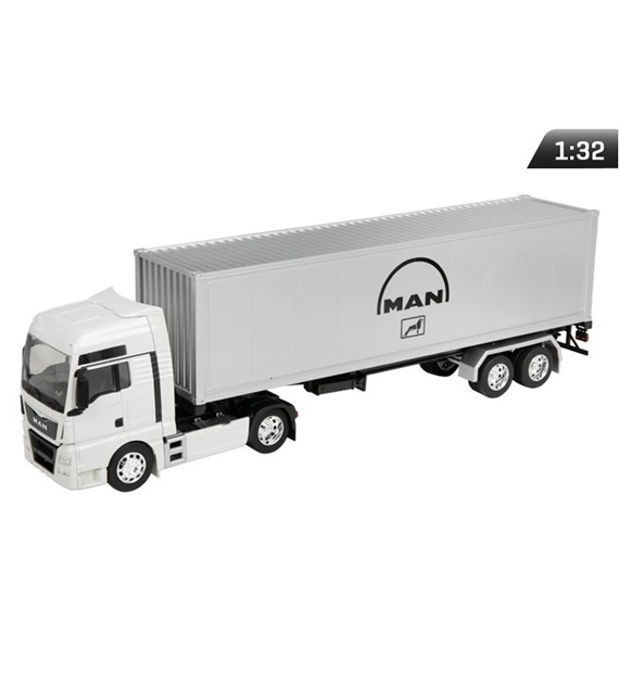 Modell 1:32, MAN TGX, weißsilber