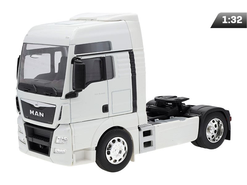 Modèle 1:32, MAN TGX, tracteur blanc