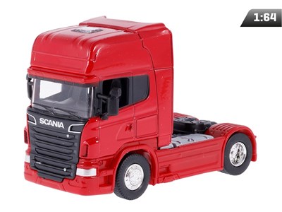 Modèle 1:64, SCANIA V8 R730, tracteur, rouge (C00801SVCC)