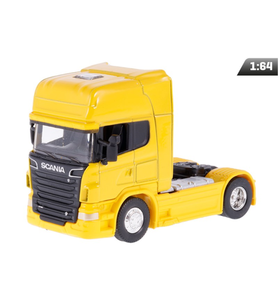 Model 1:64, SCANIA V8 R730, ciągnik, żółty (C00801SVCY)