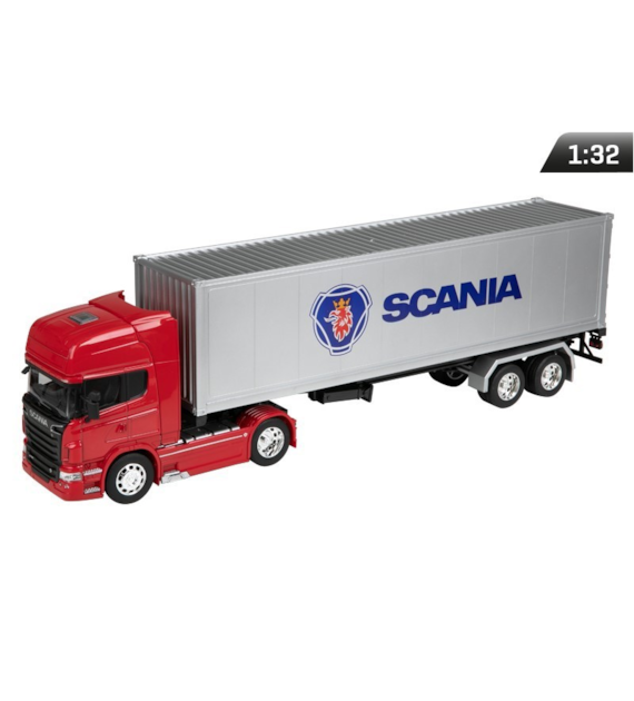 Model 1:32, SCANIA V8 R730, red / silver (C32671SVRCS)