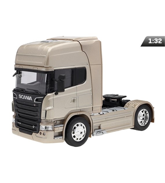 Modèle 1:32, SCANIA V8 R730, tracteur doré