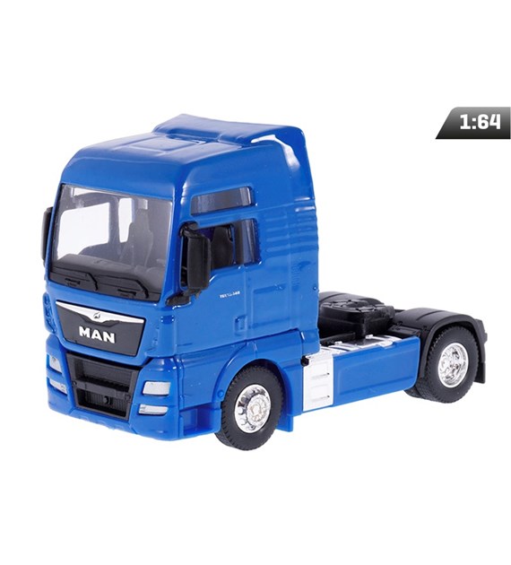 Modell 1:64, MAN TGX XXL, Sattelzug, blau (C00800MTCN)