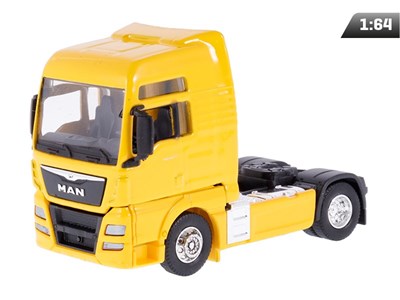 Model 1:64, MAN TGX XXL, ciągnik, żółty (C00800MTCZ)