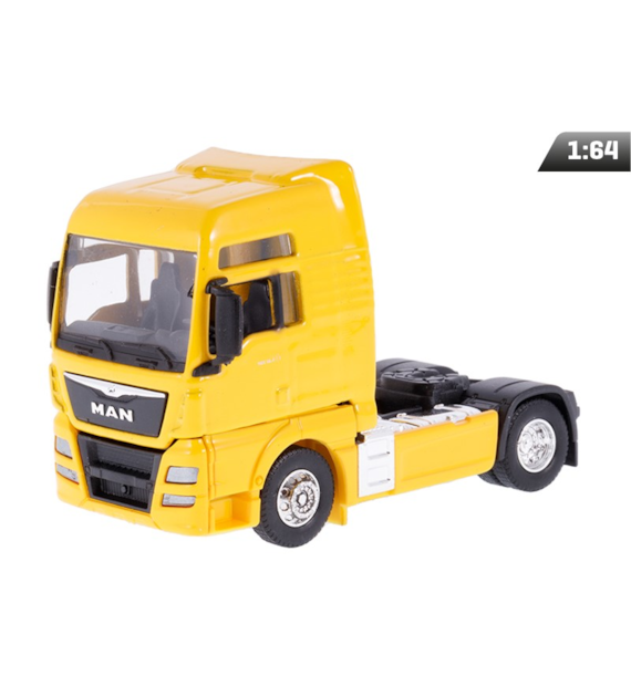 Model 1:64, MAN TGX XXL, ciągnik, żółty (C00800MTCZ)