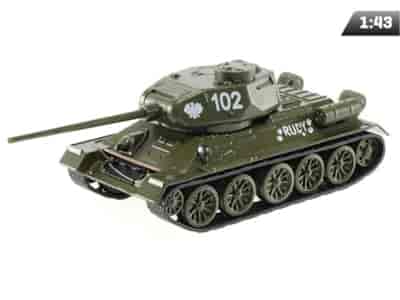 Model 1:43, Czołg T-34-85 RUDY 102