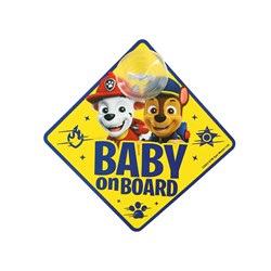 Bébé à bord plaque, Paw Patrol Boys