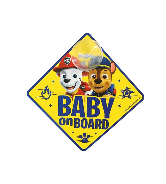 Baby on Board-Schild, Paw Patrol Boys