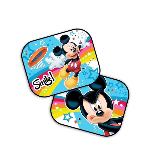 Stores pare-soleil  44x35 cm, Mickey, 2 pcs