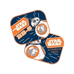 Sun blinds 44x35 cm, Star Wars BB8, 2 pcs