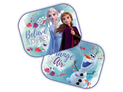 Zasłonki 44x35 cm, Anna & Elsa & Olaf, 2 szt.