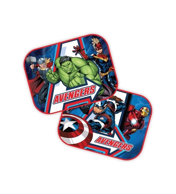 Zasłonki 44x35 cm, Avengers, 2 szt.