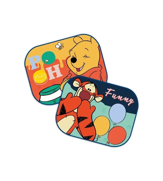 Sun blinds 44x35 cm, Winnie & Tiger, 2 pcs