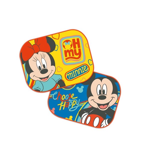 Stores pare-soleil  44x35 cm, Mickey & Minnie, 2 pcs 