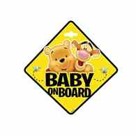 Tabliczka Baby On Board, Kubuś Puchatek