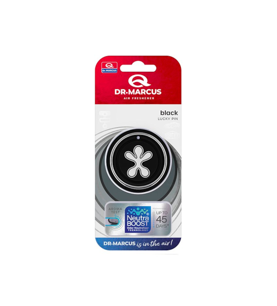 Lufterfrischer Lucky Pin, Black