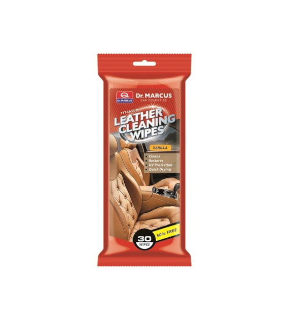 Leather cleaning wipes, 30 pcs  Vanilla