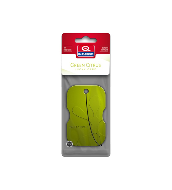 Air freshener Lucky Card, Green Citrus