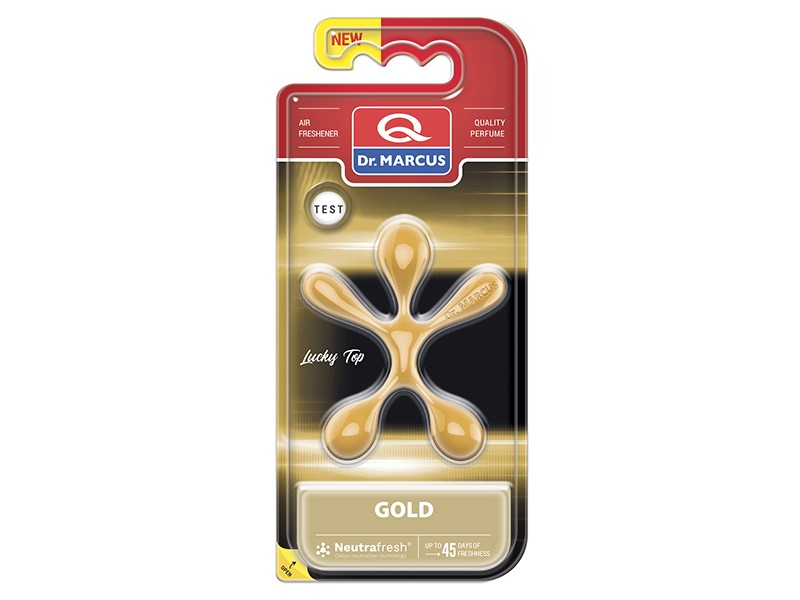 Air freshener Lucky Top, Gold