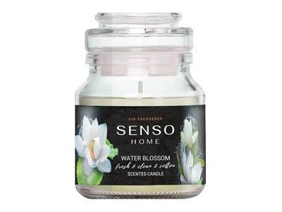 SENSO Home Scented Candle, świeca zapachowa 130 g, Water Blossom