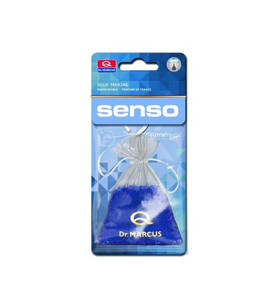 Air freshener SENSO Magic Pearls, Blue Marine