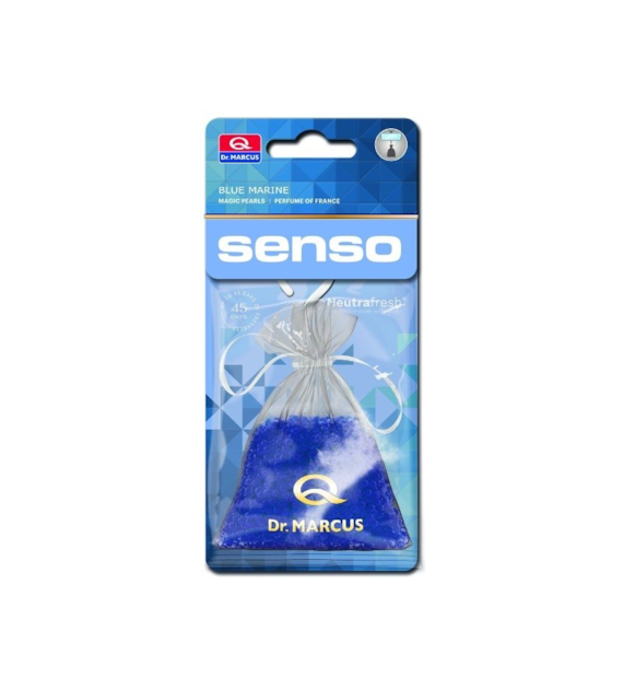 Air freshener SENSO Magic Pearls, Blue Marine