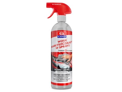 Spray polishing wax TITANIUM, 750 ml