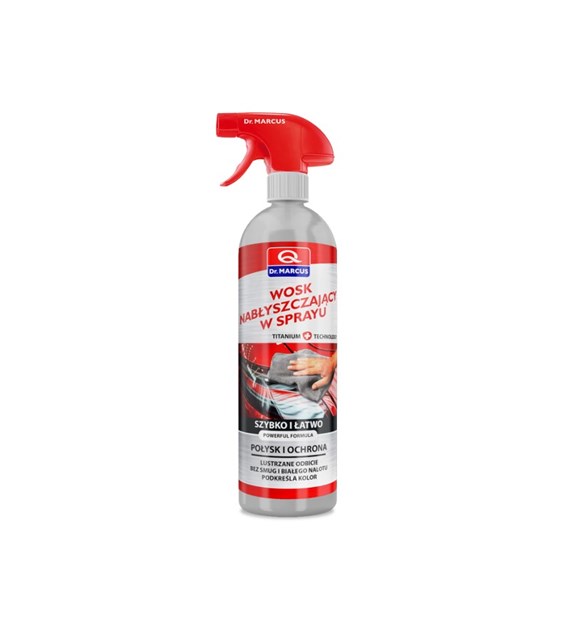 Spray polishing wax TITANIUM, 750 ml