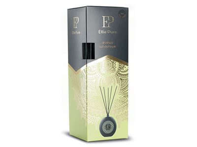 Air freshener Ellie Pure Perfume Sticks, Healing, 80 ml, Sandal Tree