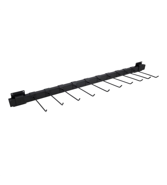 Ekspozytor - listwa 72 cm mocowana do ściany, 10 haków
