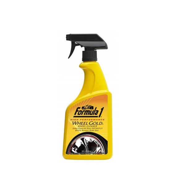 Formula1 WHEEL GOLD Nettoyant pneus et jantes, 650 ml