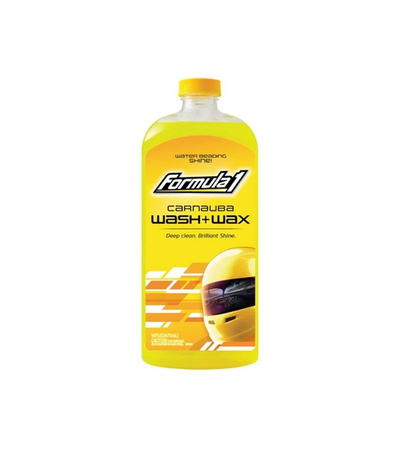 Formula1 CARNAUBA WASH & WAX Shampoo mit Wachs, 473 ml
