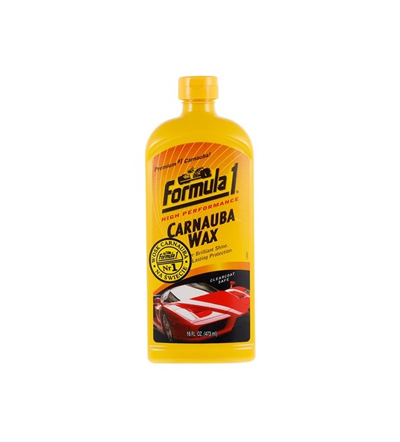 Formula1 CARNAUBA WAX Lait de Cire, 473 ml Crème pour vernis