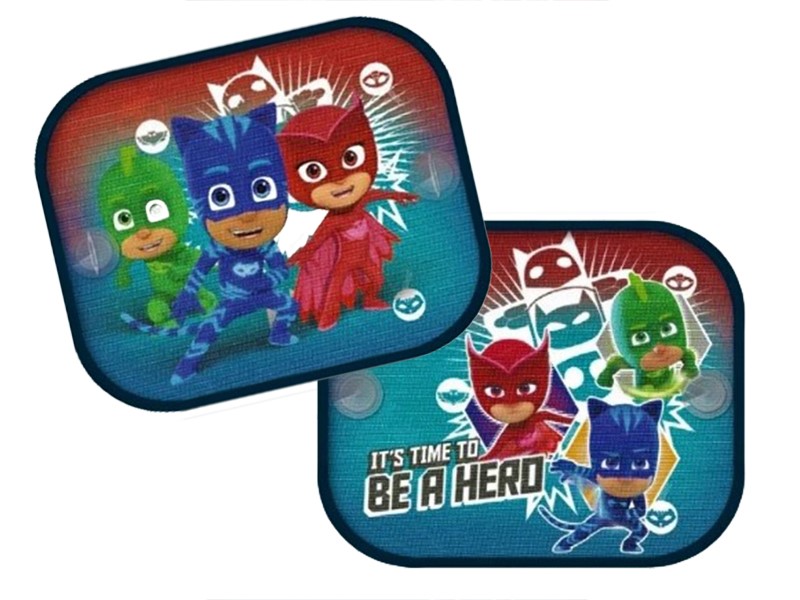 Sun blinds 36x44 cm, PJ Masks, 2 pcs