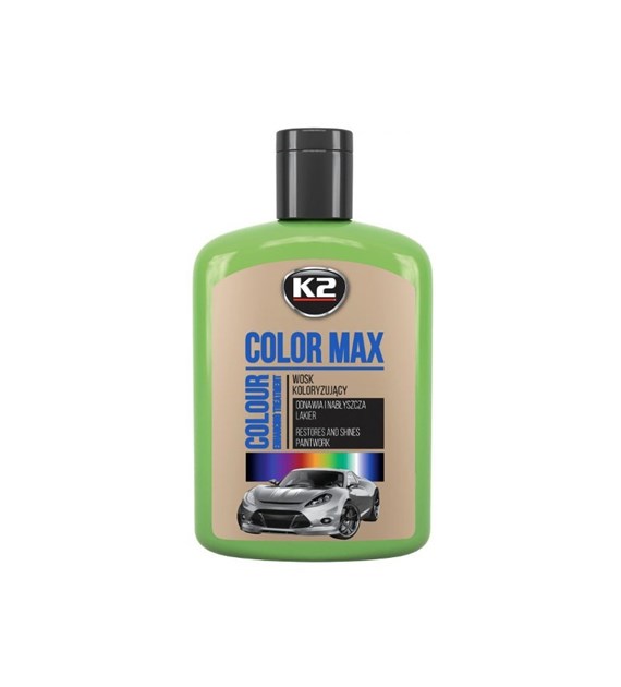 COLOR MAX Koloryzujący wosk nabłyszczający, 200 ml, jasnozielony