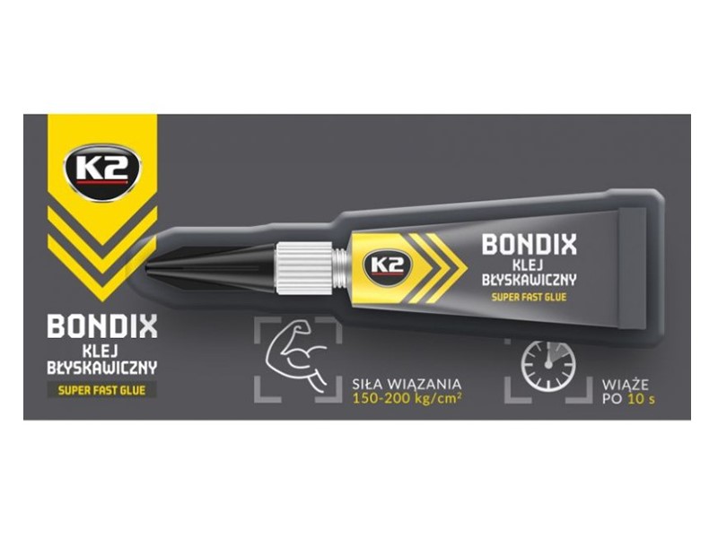 BONDIX Adhesive for plastic, wood, rubber, 3 g