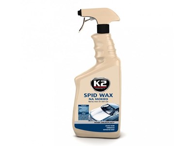 SPID WAX Cire humide de séchage et de polissage de vernis, 770 ml