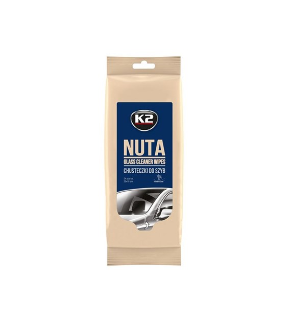 NUTA Wipes for cleaning glass, mirrors and screens, 25 pcs