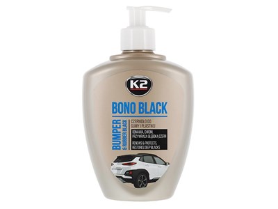 BONO BLACK Agent noir pour caoutchouc et plastique, 500 ml
