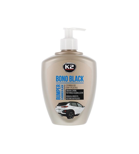 BONO BLACK Black agent for rubber and plastic, 500 ml
