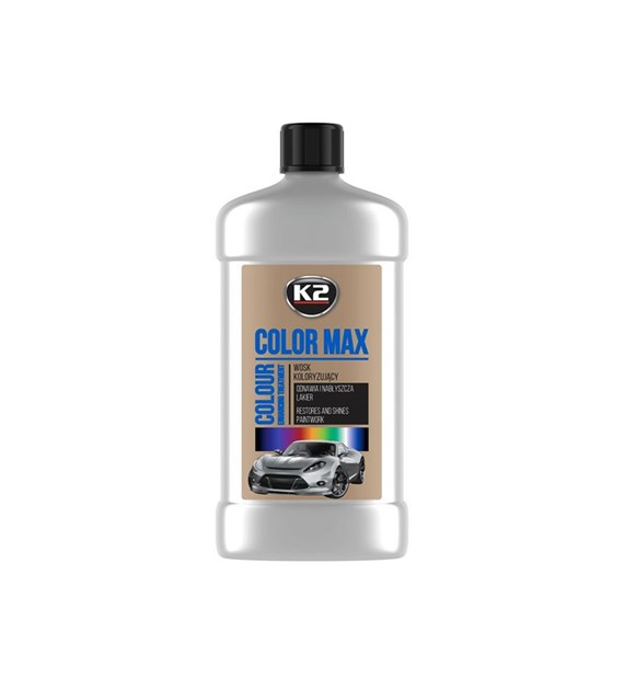 COLOR MAX Cire brillante colorante, 500 ml, argent