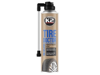 TIRE DOCTOR Aerosol for sealing and inflating punctured tires over 14``, 500 ml